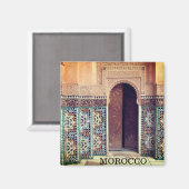 FES玄関モロッコ マグネット (正面/裏面)