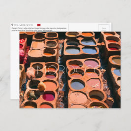Fes、モロッコはがき ポストカード