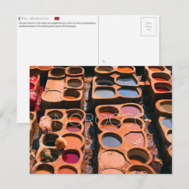 Fes、モロッコはがき ポストカード