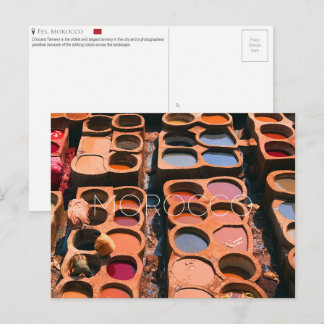 Fes、モロッコはがき ポストカード