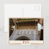 Fes - Morocco Postcard ポストカード (正面/裏面)