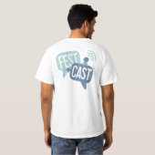 FEST+鋳造物のワイシャツ Tシャツ (裏面フル)