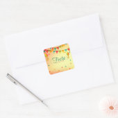 Festa Junina スクエアシール (封筒)