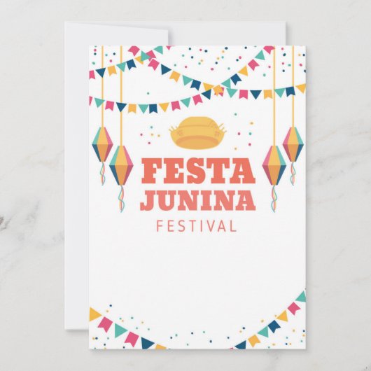 Festa Junina Festival 案内状 (正面)