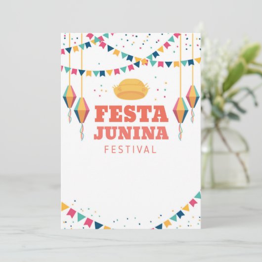 Festa Junina Festival 案内状 (スタンド正面)