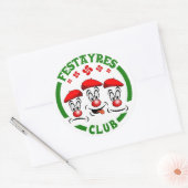 Festayres club ラウンドシール (封筒)