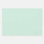 festif étoilé bleu marine, turquoise, bleu pastel ラッピングペーパーシート (正面3)