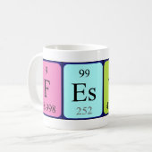 Festina定期的なテーブル名mag コーヒーマグカップ (正面左)