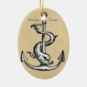 Festina Lente – ゆっくり急いで セラミックオーナメント (裏面)