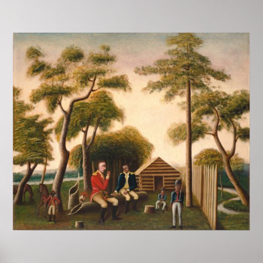 Festing British Officer - GWマークファインアートポスター ポスター (正面)