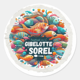Festival de la gibelotte de Sorel ラウンドシール