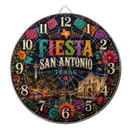 Festival Fiesta San Antonio Texas Alamo Decor ダーツボード