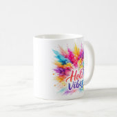 Festival of Colors - Holi Tasse コーヒーマグカップ (正面右)
