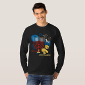 Festival Of Hanukiah  Hannukah Menorah Chanukah 20 Tシャツ (正面フル)
