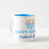 Festival of Lights ツートーンマグカップ (正面左)