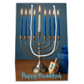 Festival of Lights and Joy ミディアムペーパーバッグ (裏面)