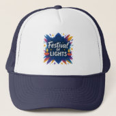 Festival of Lights | Diwali Celebration Custom Hat キャップ (正面)