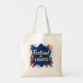 Festival of Lights | Diwali Custom Tote Bag トートバッグ (裏面)