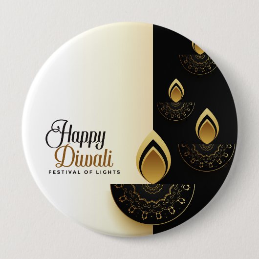 Festival of Lights: Sacred Glow Diwali 缶バッジ (正面)