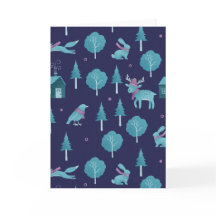  festiveな冬の動物たち