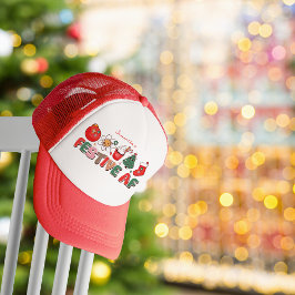 Festive AF | 楽しいクリスマスハット キャップ