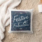 Festive AF Always Fabulous クッション (ブランケット)
