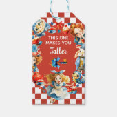 Festive Alice in ONEDERLAND 1st Birthday Tea Party ギフトタグ (正面)