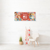 Festive Alice in ONEDERLAND 1st Birthday WELCOME 横断幕 (インサイチュ)