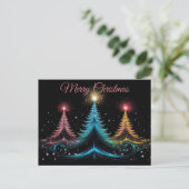 Festive and elegant Christmas Greeting Card ポストカード (スタンド正面)
