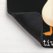 Festive And Mpy Goose Santa Hat Xmas Light Matchin マウスパッド (コーナー)