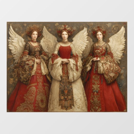 Festive Angels ウィンドウサイン (シート)