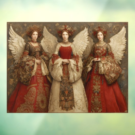 Festive Angels ウィンドウサイン (シート3)