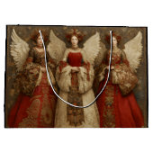 Festive Angels ラージペーパーバッグ (裏面)