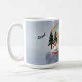 Festive animals コーヒーマグカップ (左)