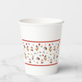 Festive animals  紙コップ (裏面)