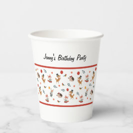 Festive animals 紙コップ