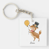 Festive animals - Fawn キーホルダー (正面)