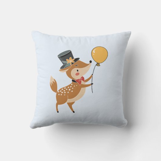 Festive animals - Fawn クッション (裏面)