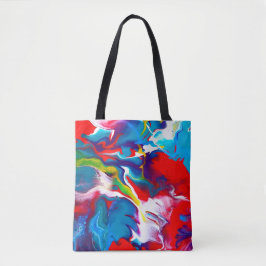Festive Art Design on Tote トートバッグ