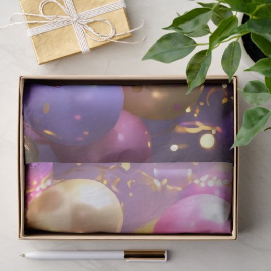 Festive Balloon Bliss 薄葉紙 (ギフト)