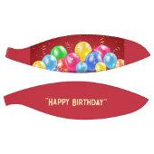 Festive Birthday Basketball with Balloons  バスケットボール