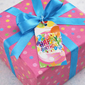 Festive Birthday Gift Tag ギフトタグ