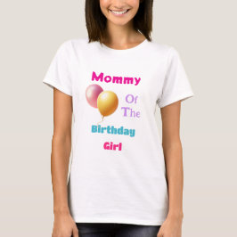 Festive Birthday Mom T-Shirt Tシャツ