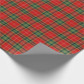 Festive Bright Tartan ラッピングペーパー (角)