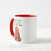 Festive but Over It Mug マグカップ (正面左)