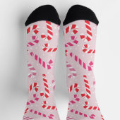 Festive Candy Cane Socks ソックス (上部)