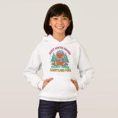 Festive Candyland Christmas Tee – Gingerbread (正面フル)