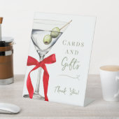 Festive Cards & Gifts Dirty Martini Bridal Shower 台座サイン (インサイチュ)