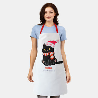 Festive Cat Apron  エプロン