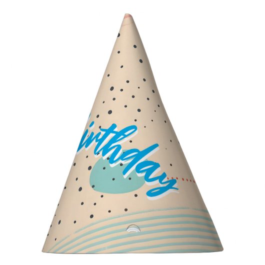 Festive Celebration Cone パーティーハット (右)